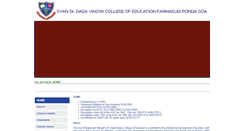 Desktop Screenshot of gvmcollege.com